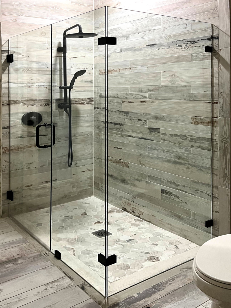 Frameless Shower Enclosure