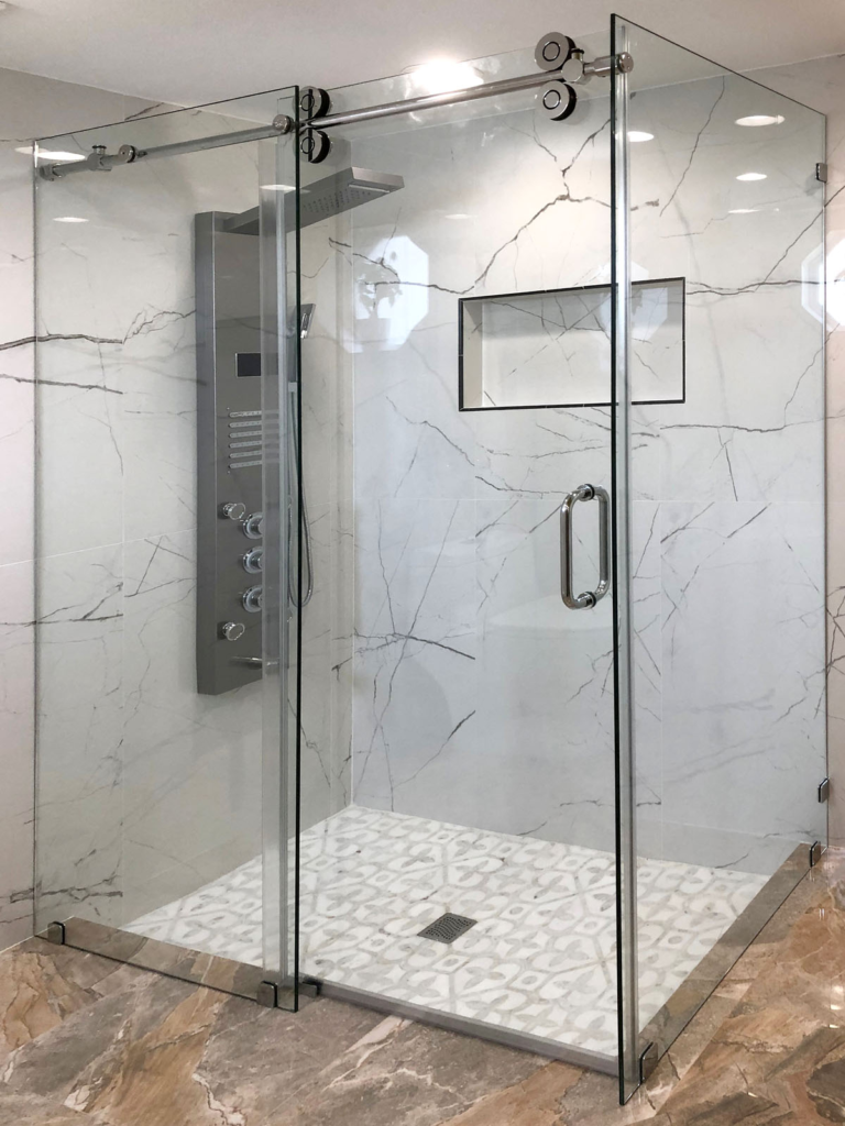 Barn Door with End Panel