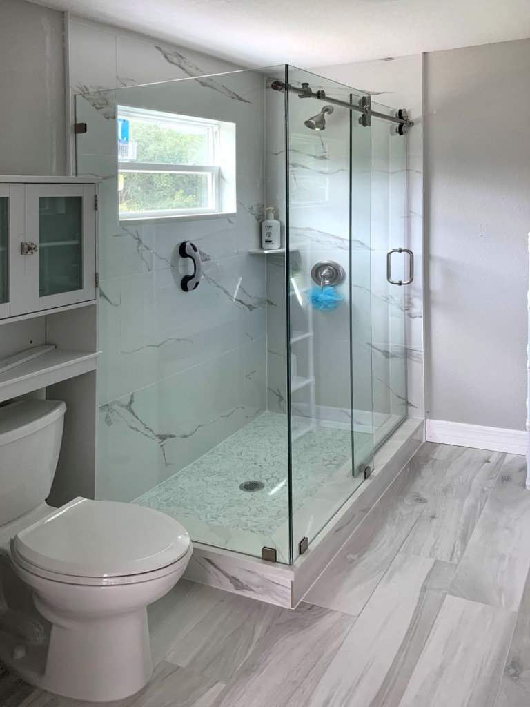 Barn Door with End Panel