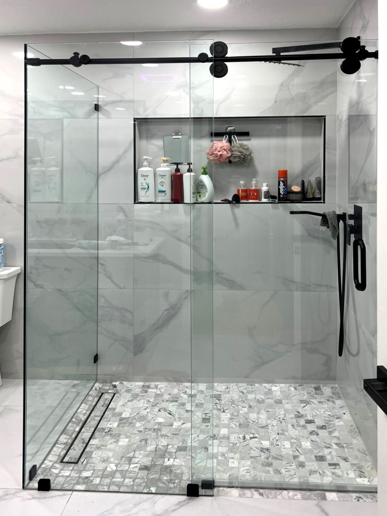 Barn Door with End Panel