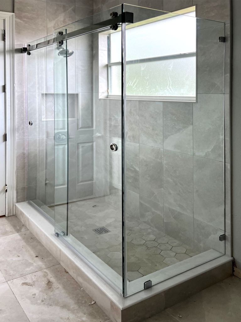 Frameless Bypass with End Panel