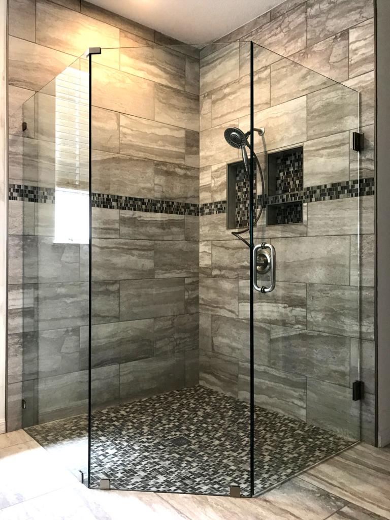 Double Neo Frameless Shower