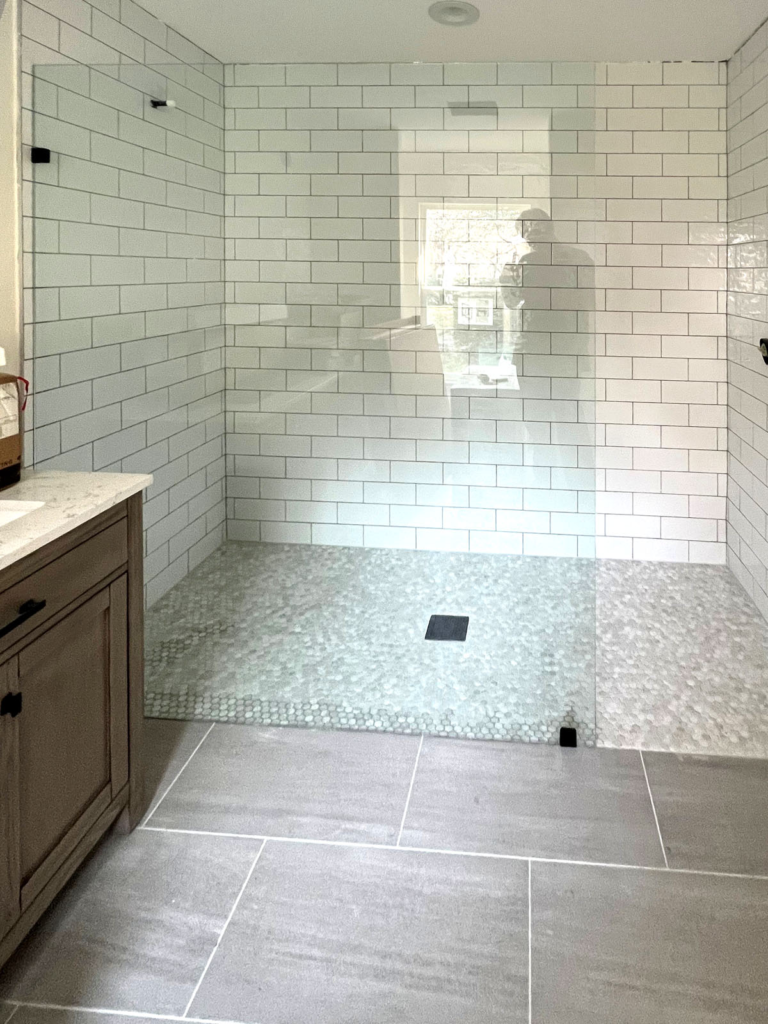 Frameless Shower Panel