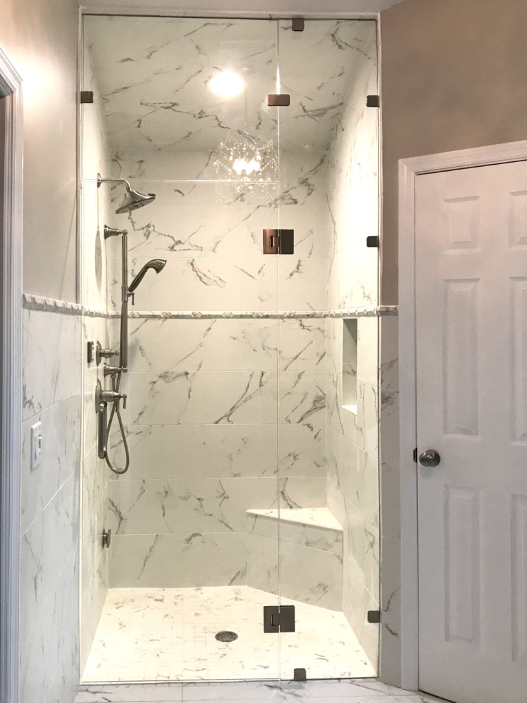 Frameless Steam Shower